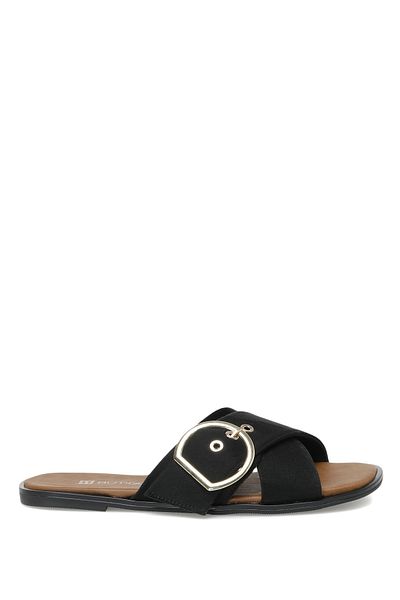 Butigo 21S-011 2Fx Black Women's Slippers