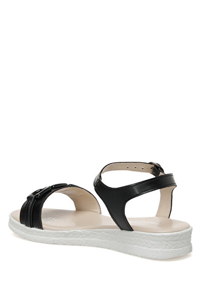 ART BELLA Cs22060 2fx Black Women's Flat Sandals