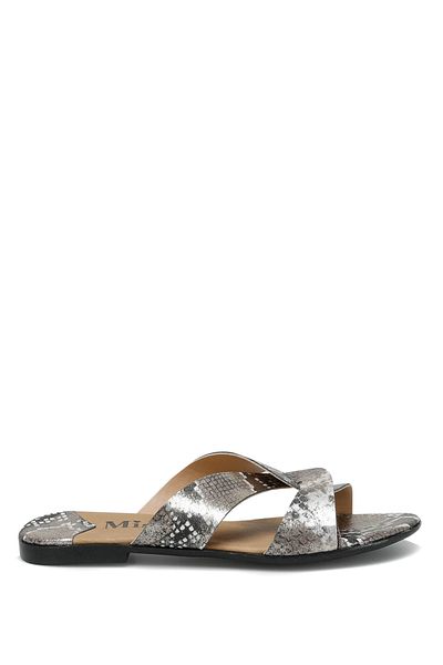 Miss F Ds22060 2fx Πολύχρωμες Γυναικείες Flat Παντόφλες