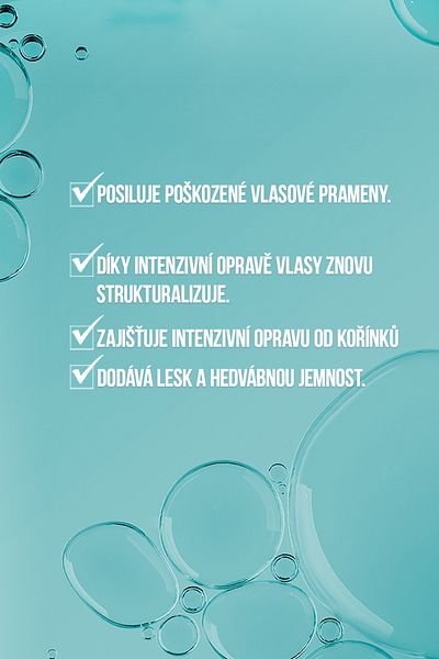 Restorex Keratin & Argan Repair vlasová maska ​​300 ml - Botox pro poškozené a poškozené vlasy