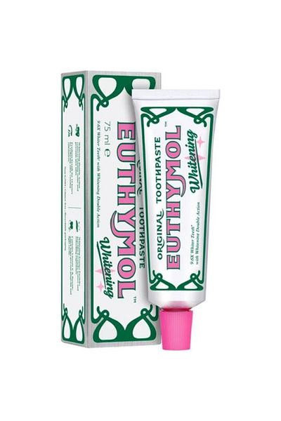 EUTHYMOL يوثيمول معجون أسنان مبيض , 75مل