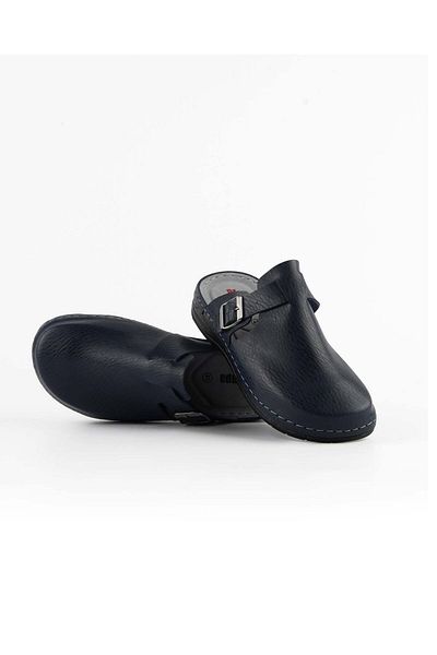 DR KLOMPA Ανδρικές παντόφλες Navy Blue - Sabo Orthopedic Sole Comfortable