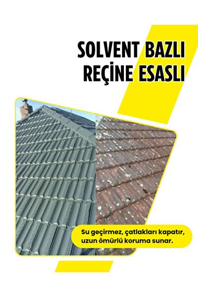 BARS Prokım 803 Reçine Esaslı Kiremit Boyası - Suya Ve Hava Şartlarına Dayanıklı