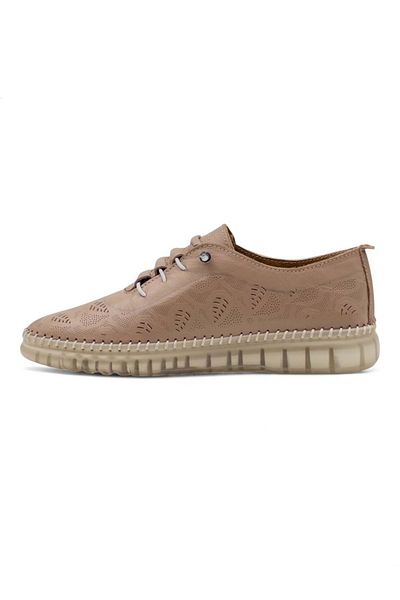 Shoes Mr White Rubber Tie Transparent Sole Genuine Leather Women's Daily Shoes Mink