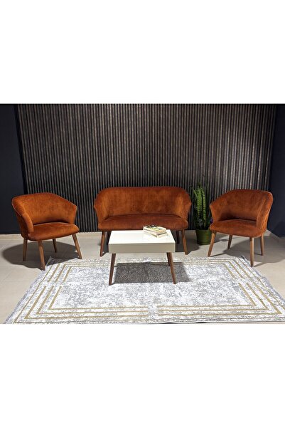 COLORMİX Henna Çay Seti , Koltuk , Balkon , Bahçe , Ofis , Teras , Salon , Mu...