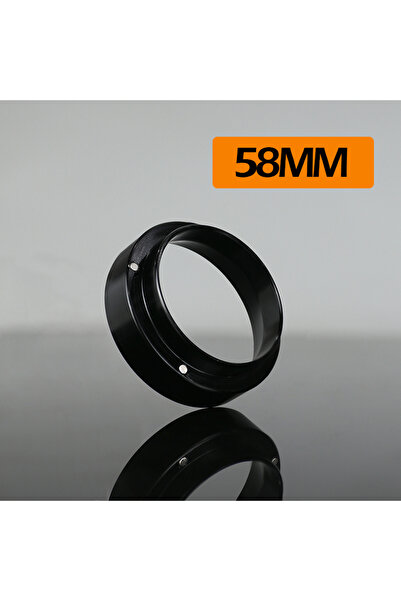 CafeGaGa حلقة قياس القهوة السوداء مقاس 58 مم، قمع إسبرسو مغناطيسي ذكي 51 مم 5...