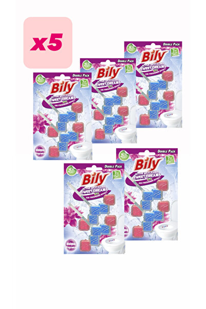 Bıly 5’li Ekonomik Paket Aktive Klozet Blok (double Pack Sweet Dreams)