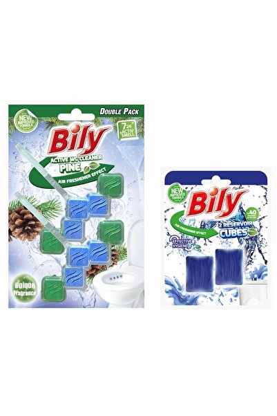 2’li Avantaj Paket Klozet Blok (çam Kokulu) & Rezervuar Blok (mavi Su)