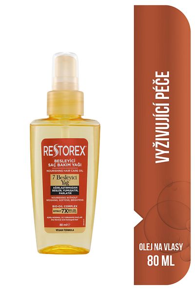Restorex Výživný olej pro péči o vlasy (EFFECT 7X BIO-OIL) 80ml