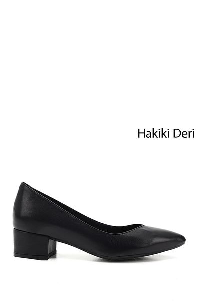 GÖNDERİ(R) Dámské/dívčí námořnické modré starožitné krátké boty z pravé kůže na tlustém podpatku