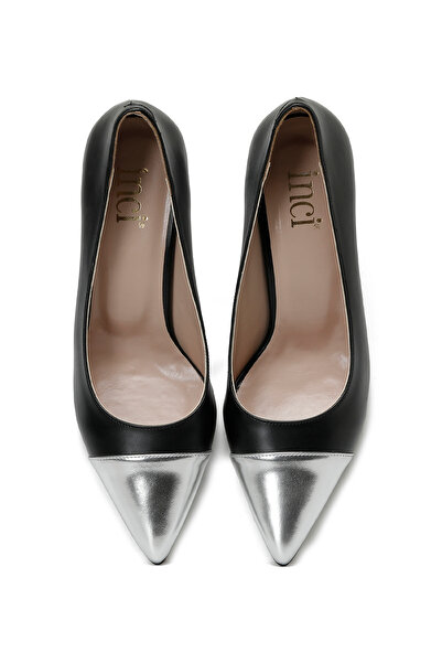 İnci INCI LYDIA 3FX Срібні жіночі туфлі на підборах