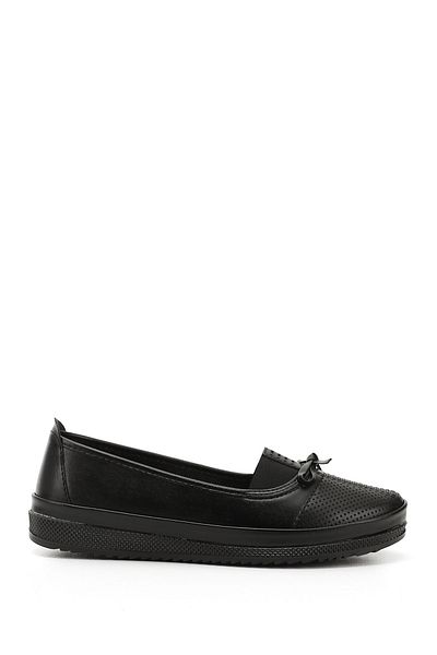 GÖNDERİ(R) Women/Girls Black Bow Comfort Shoes