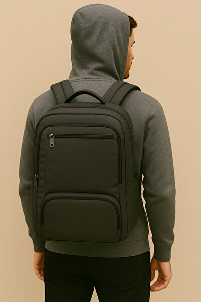 Çantacım Sırt Çantası Ayakkabı Bölmeli Su Geçirmez 15.6 İnç Laptop Destekli