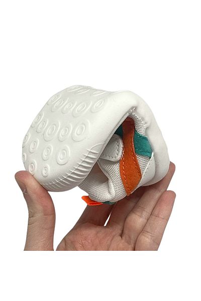 Kidohug Children's shoes, Kidohug, Flexible sole for first steps, Velcro, Very light, Orange