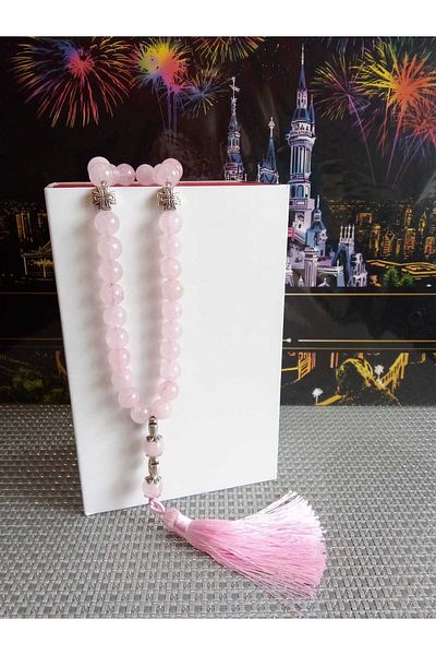 Universal Rosaries made of semi-precious stones Rose Quartz
