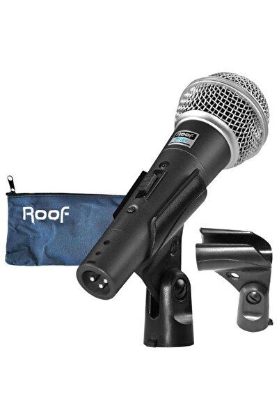 ROOF Kablolu Dinamik El Mikrofonu R-101 Cami Mikrofonu - Xlr