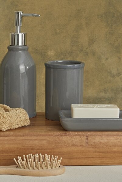 Karaca Home Plain 3 Parça Banyo Seti