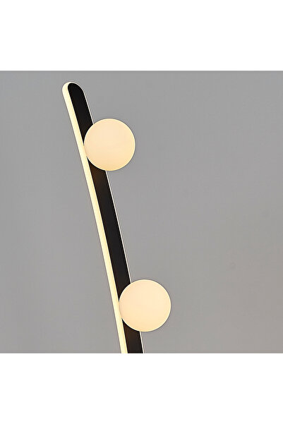 Özcan Aydınlatma 1423-L2 Lambader Siyah