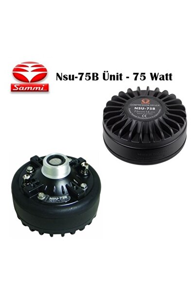 Genel Markalar NSU75B/16 Ünit 75 Watt Hoparlör %100 Orjinal- 75 Watt