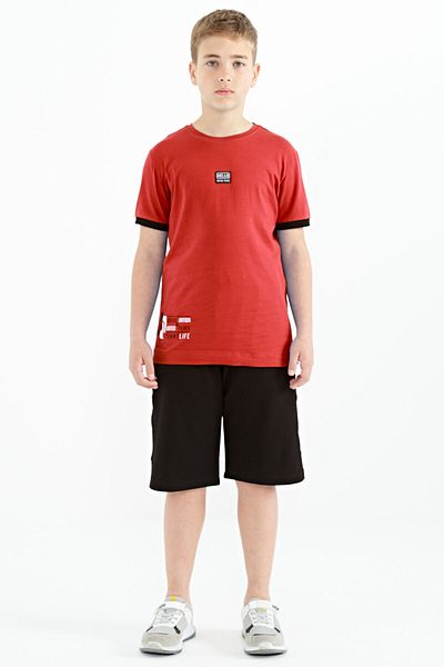 TOMMY LIFE Fiesta Printed Standard Fit O Neck Boys T-Shirt - 11097