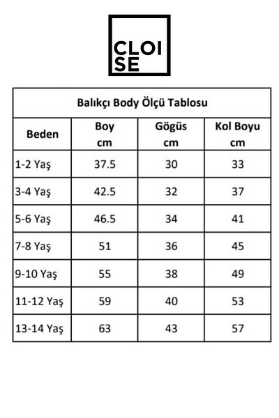 Cloise Body pentru copii cu gât țesut roz pudrat |   Fată - Bărbat Unisex |