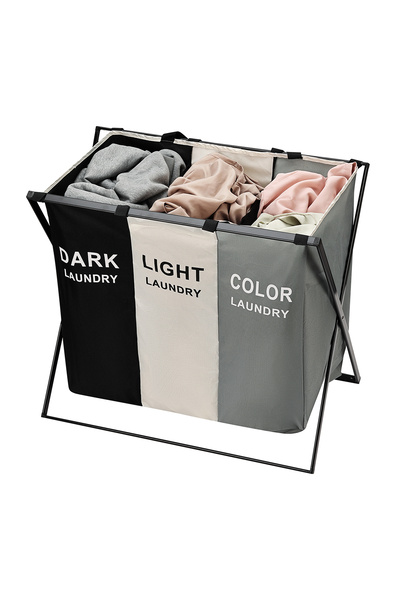 Lawazim سلة غسيل قابلة للطي ومقاومة للماء