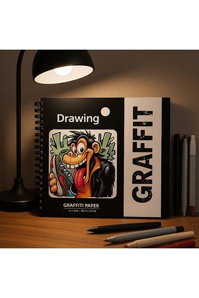 Lizy Caiet de desen, Caiet de desen Graffiti B4