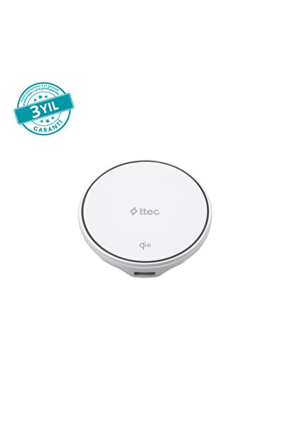Ttec AirCharger M Pro Qi2/MagSafe Özellikli 15W iPhone/Android Kablosuz Hızlı Şarj Aleti