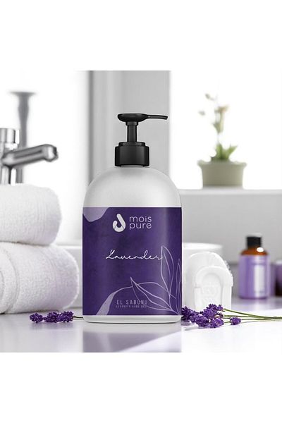 Mois Pure Lavender Liquid Soap - 500 Ml