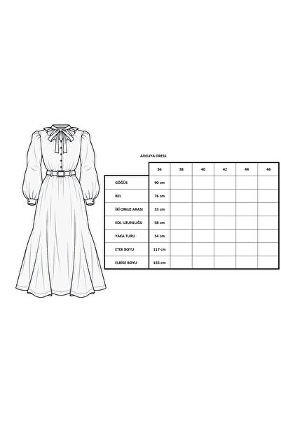 Muslima Wear Adeliya Mat Siyah Yaprak Desenli Siyah Kol Derili Elbise