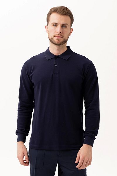 Kardelen İş Elbiseleri Tricou cu mânecă lungă, 100% bumbac, cu gât polo