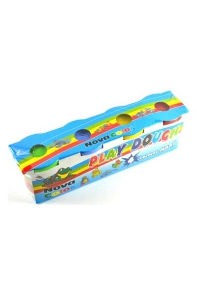 Nova Color Nc-4105 Maxi Play Dough - 130grx4 Colors