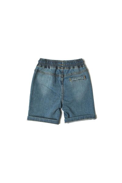 Nanica Kids Boy's Elastic Waist Denim Shorts