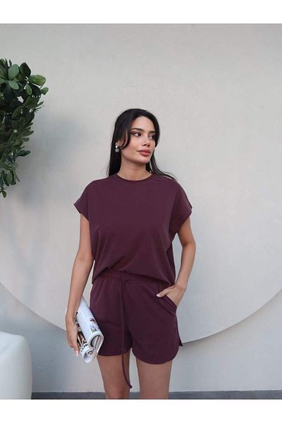 ESRAHELVACI Zero Sleeve Shorts Set