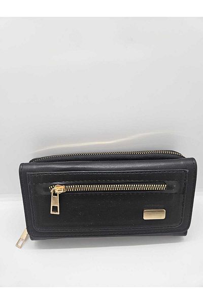ALFA AKSESUAR 03 Women's Wallet with Paper Money and Card Holder Compartments Zipper Detail