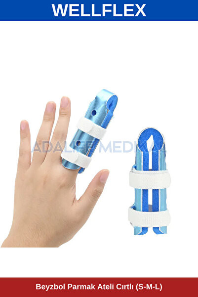 WELLFLEX Beyzbol Parmak Ateli Cırtlı-Medium (Orta Beden)