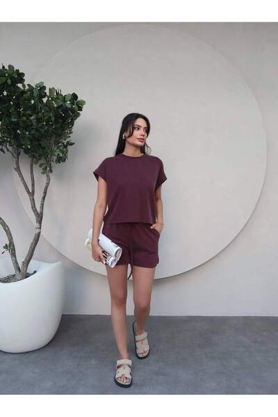 ESRAHELVACI Zero Sleeve Shorts Set