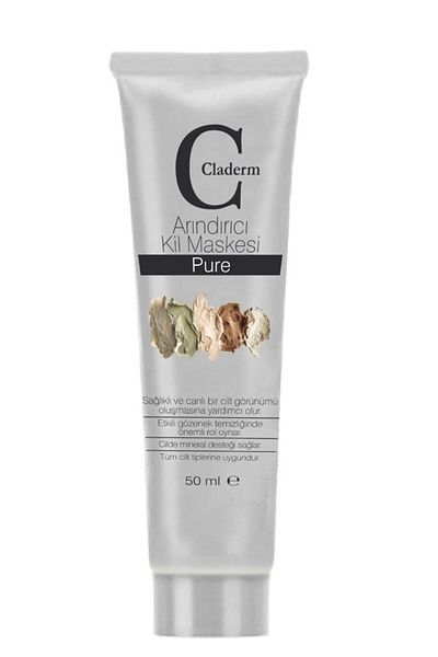 Claderm 50 ml Clay Mask – Pure