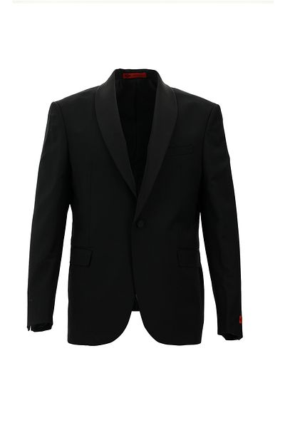 Kiğılı Slim Fit Slim Fit Shawl Collar Wool Tuxedo & Groom Suit