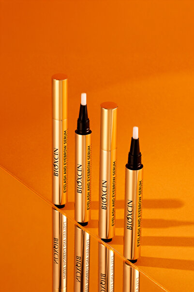 Bioxcin Sérum na řasy na obočí - kolagen kyselina hyaluronová ricinový olej keratinové peptidy B5 biokomplex B11