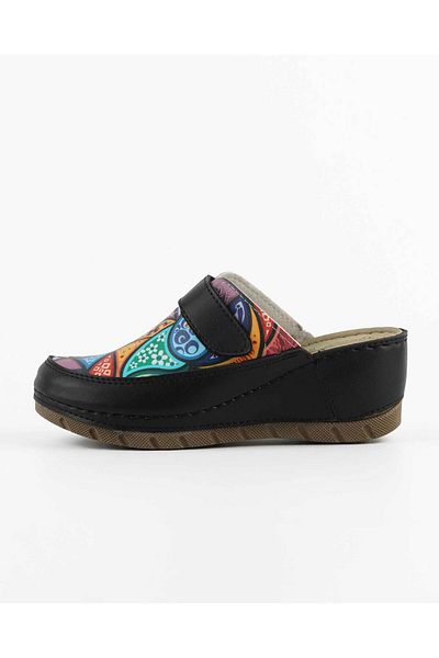 Tigerline High Heeled Printed Women's Slippers Sabo