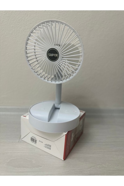 Blic ROSE TEKNOLOJİ 2000mah BATARYALI KATLANABİLİR 3 KADEMELİ MASAÜSTÜ SOĞUTU...