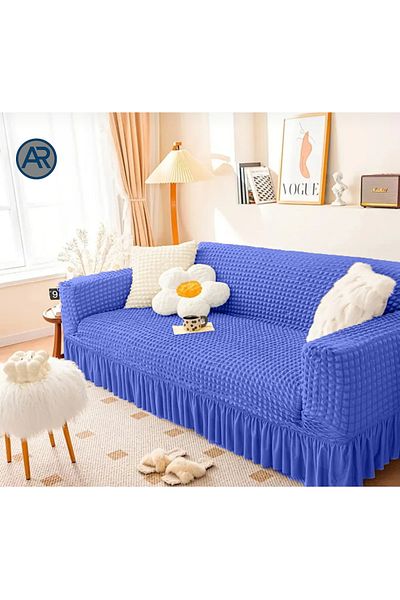 ARTUÇ Husa de scaun din Lycra pentru 3 persoane cu fusta standard