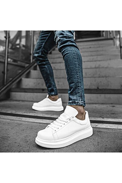 BASOLES Men's Sneakers - Casual Comfortable Walking Sneakers, Lace-up