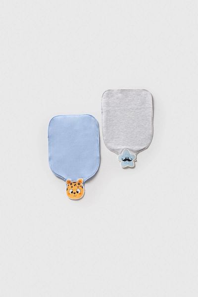 imajbebe Newborn 2-Piece Back Diapers, Baby Sweat Diapers, 100% Cotton Combed Baby Back, Abdominal Breast Diapers