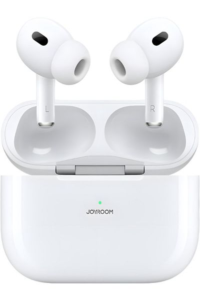 Joyroom سماعات أذن لاسلكية ذات زمن وصول منخفض، واكتشاف داخل الأذن، واتصال بنقرة واحدة، وجهير ثقيل، وميكروفون عالي الدقة.