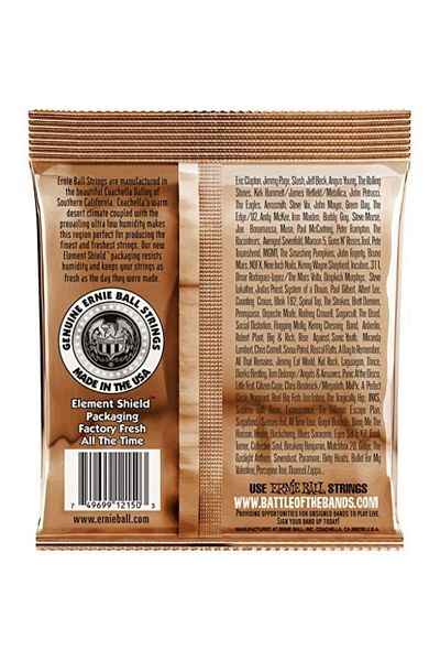 Ernie Ball 2150 Extra Light Phosphor Bronze 10-50 Acoustic Guitar String