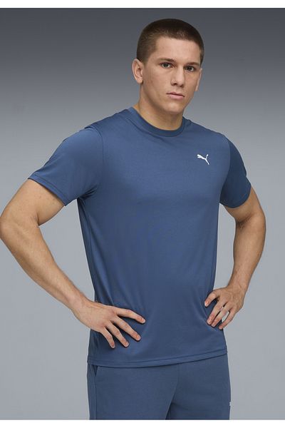 Puma Pánské tričko TAD ESSENTIALS s jednobarevným kočičím vzorem