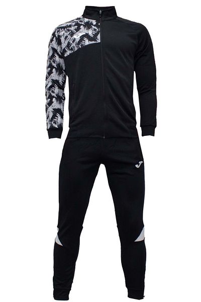 Joma Premium Camping Tracksuit Suit Men's Tracksuit Set Black
