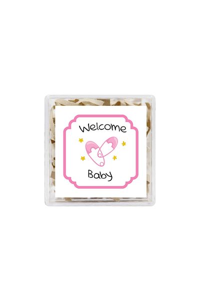 reprodesign Welcome Baby Themed 15 Pieces Labels - 4.5 cm Model-7
